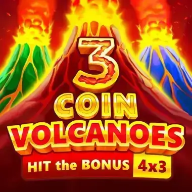 Play 3 Coin Volcanoes Mega Riches casino